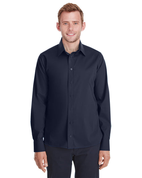 DEVON AND JONES Men's Untucked ? Crown Collection® Stretch Broadcloth Woven Shirt