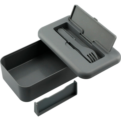 Bamboo Fiber Lunch Box with Utensils