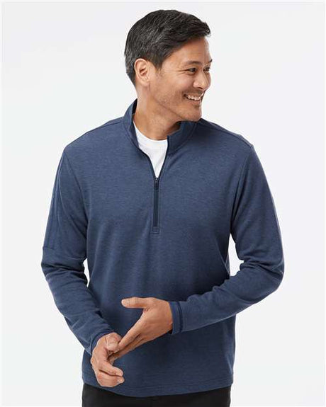Adidas® 3-Stripes Quarter Zip Sweater
