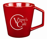 Fire Red 16oz ceramic mug