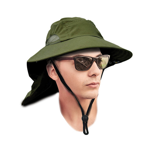 HeadShots Sun Blocker Sun Shield Bucket Hat