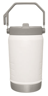 Stanley® IceFlow 40oz Flip Straw Jug, white - Etched