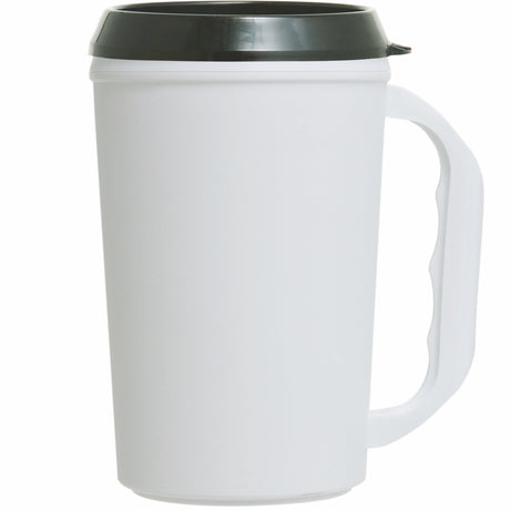 22 Oz. Insulated Travel Mug w/ Drink Thru Lid