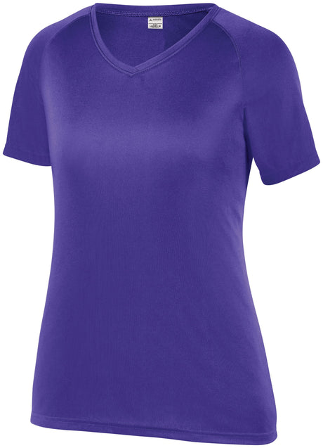 Ladies Attain Wicking Raglan Sleeve Tee