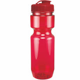 22 Oz. Translucent Bike Bottle w/ Flip Top Lid