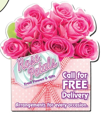 1/16" Firm Surface Custom Shape Mouse Pad (8" x 9-1/2")