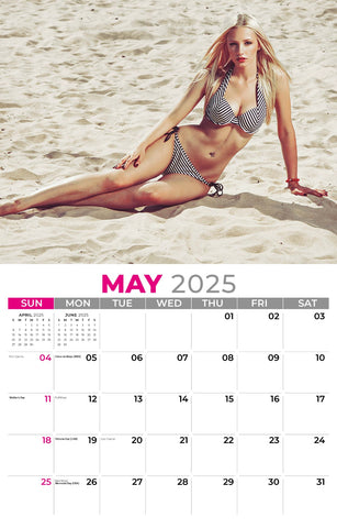 Galleria Wall Calendar 2025 Swimsuits