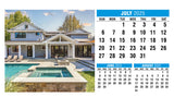 Homes Desk Tent Calendar