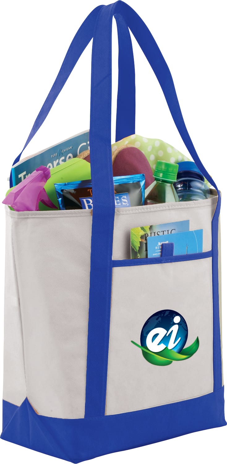 Lighthouse Non-Woven Boat Tote