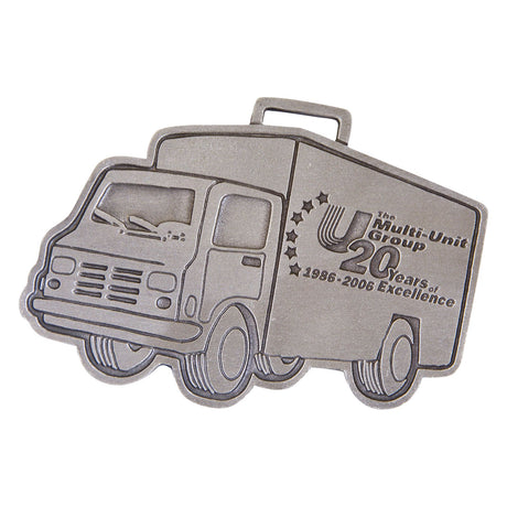 Pewter Bag Tag, MADE IN CANADA