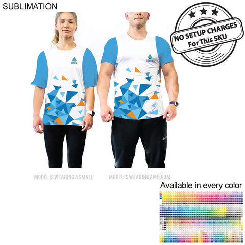 Corporate T-Shirt, Unisex, Performance Fabric, NO SETUP CHARGE