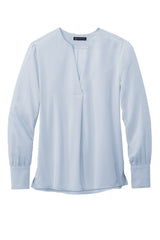 Brooks Brothers® Women's Open-Neck Satin Blouse
