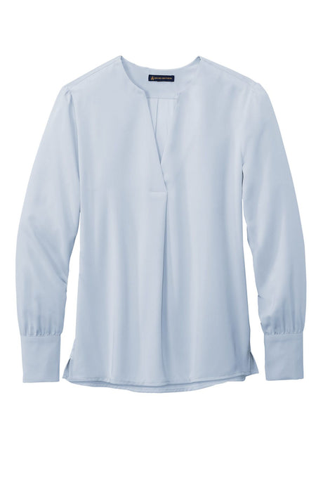 Brooks Brothers® Women's Open-Neck Satin Blouse