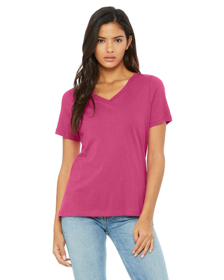 BELLA+CANVAS Ladies' Relaxed Jersey V-Neck T-Shirt