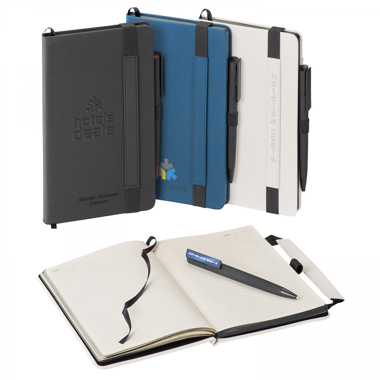 Hard Cover Non-Refillable Journal Combo