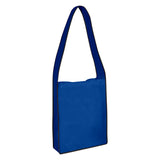 Non-woven Messenger Tote Bag With Hook And Loop Closure