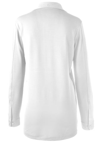 Zorrel® Ladies' Oxford Coolmax® Long Sleeve Tunic Shirt