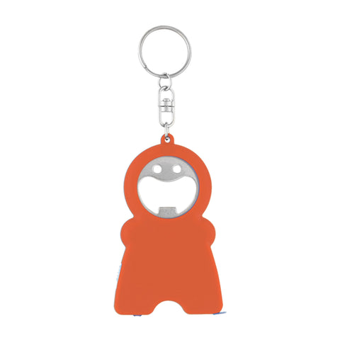 HandyMan - 4-in-1 Keychain, Bottle Opener, LED Flashlight, 3 ft Measuring Tape