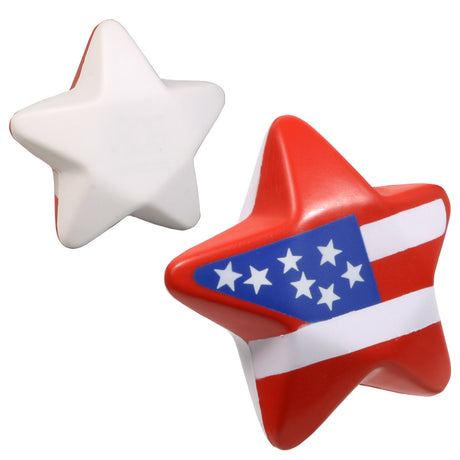 Patriotic Star Stress Reliever