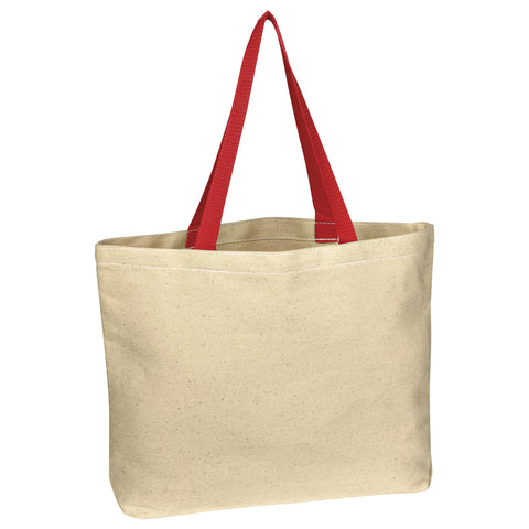 Natural Cotton Canvas Tote Bag