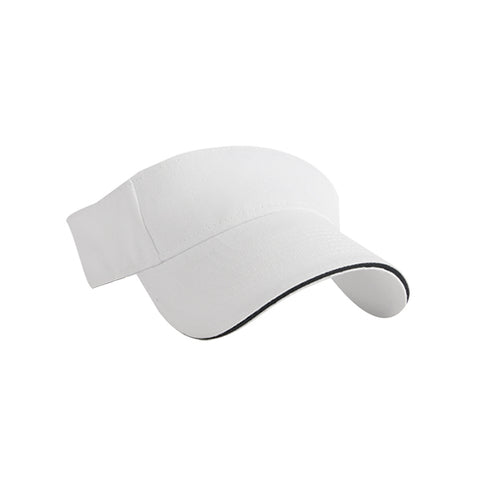 Lightweight Brushed Cotton Twill Sandwich Visor