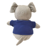 6" Mini Me Gray Brooklyn Bulldog w/T-Shirt