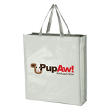 Metallic Non-woven Shopper Tote Bag