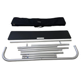 4'W x 90"H EuroFit Banner with Steel Base, Full Color Graphics Double Sided, NO SETUP CHARGE