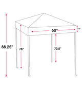 5' Pop Up Tent (Full Color)