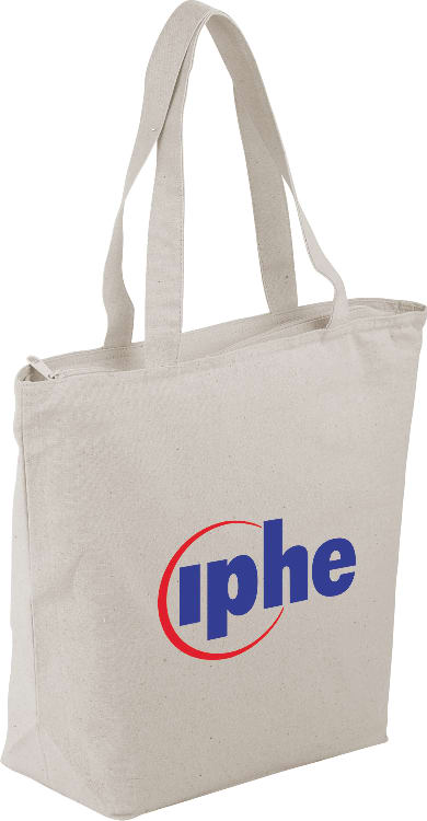 Maine 8oz Cotton Canvas Zippered Tote