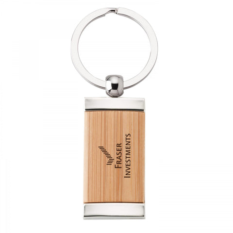 Bamboo Key Ring