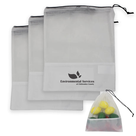 3 Pc. Market Mesh Set With 100% Rpet Material