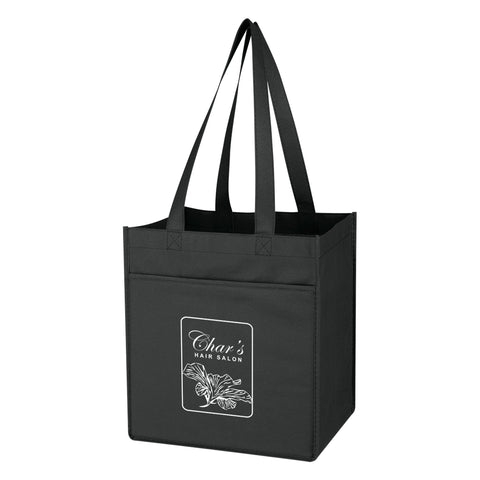 000542 Non-woven 6 Bottle Wine Tote Bag