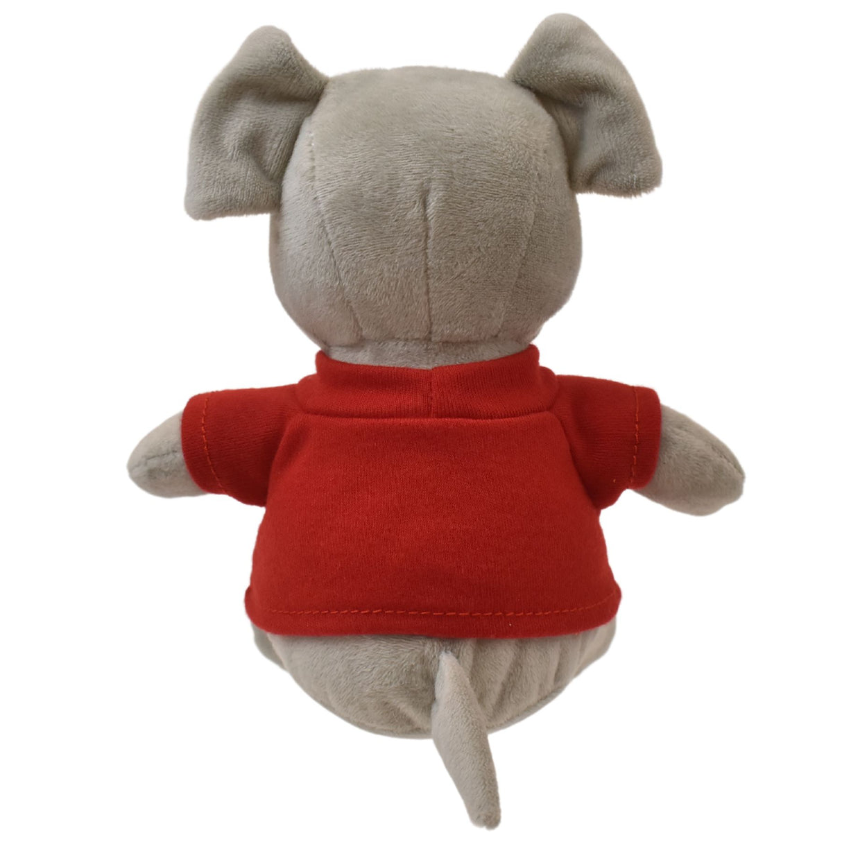 6" Mini Me Gray Brooklyn Bulldog w/T-Shirt