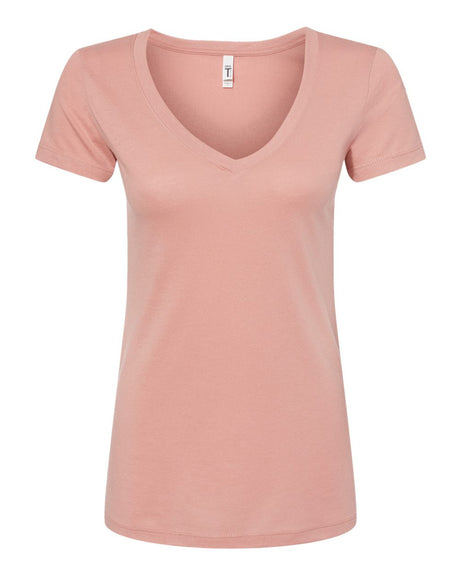 000497 Next Level Women's Ideal V-Neck T-Shirt