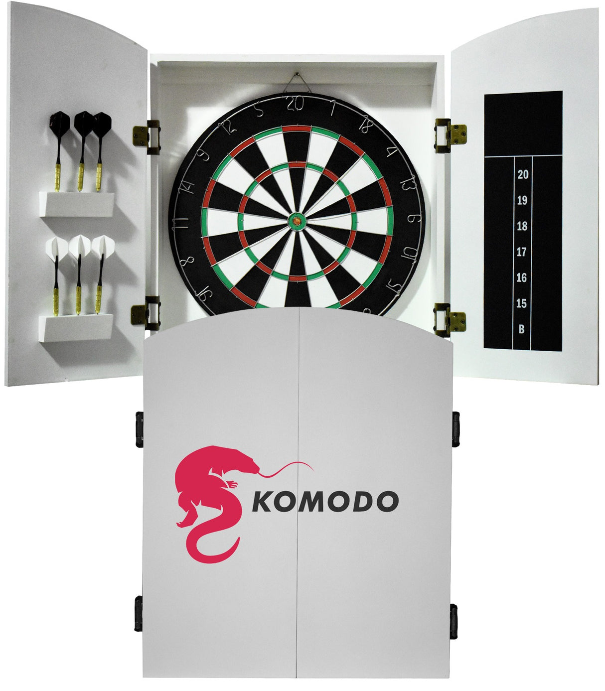 Dartboard with Cabinet