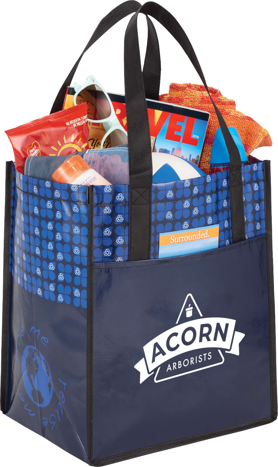 Big Grocery Laminated Non-Woven Tote