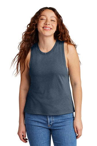 Allmade Women's Tri-Blend Muscle Tank Shirt