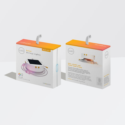 Luci Color Solar String Lights