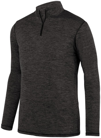 Intensify Black Heather 1/4 Zip Pullover