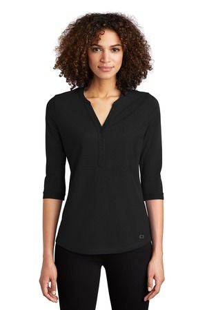 OGIO® Ladies' Jewel Henley Shirt