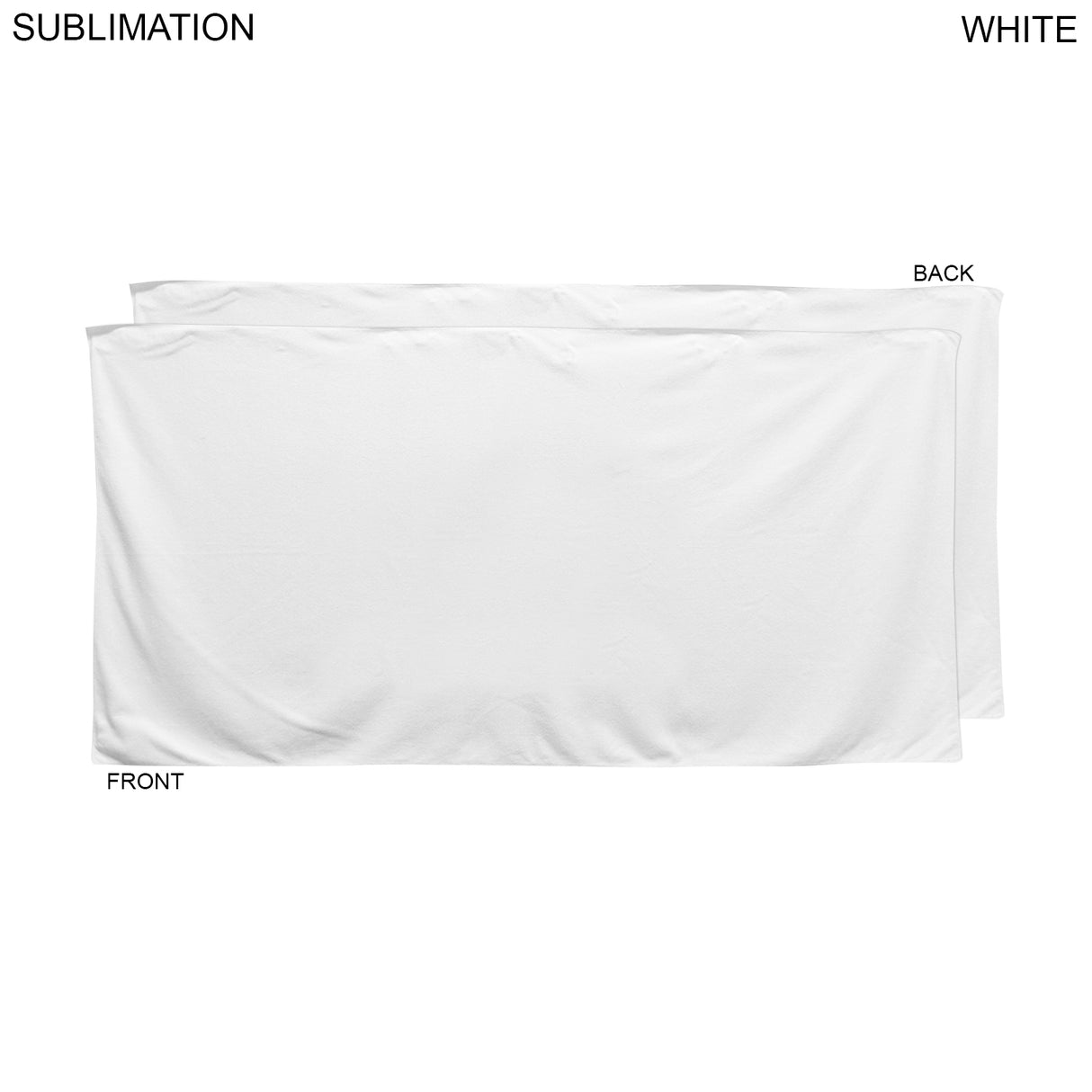 Team Towel in Plush and Soft Velour Terry Cotton Blend, 24x48, Sublimated Bench, Shower Towel