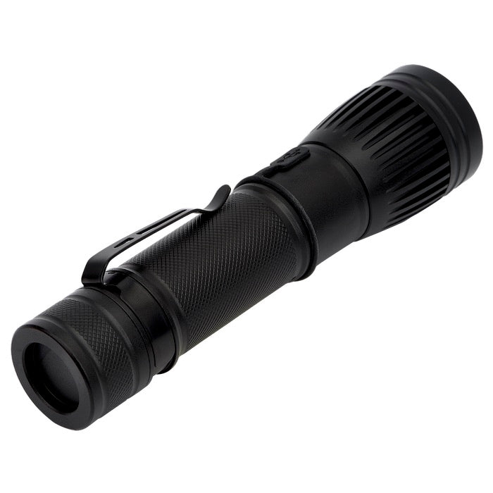 Channel LED / COB Rechargeable Flashlight