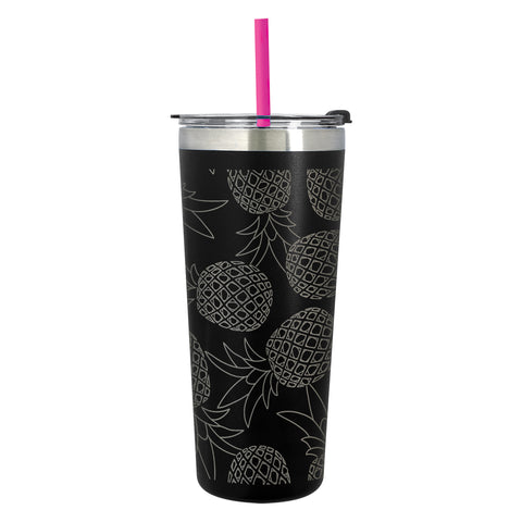 24 Oz. Full Laser Colma Basics Tumbler