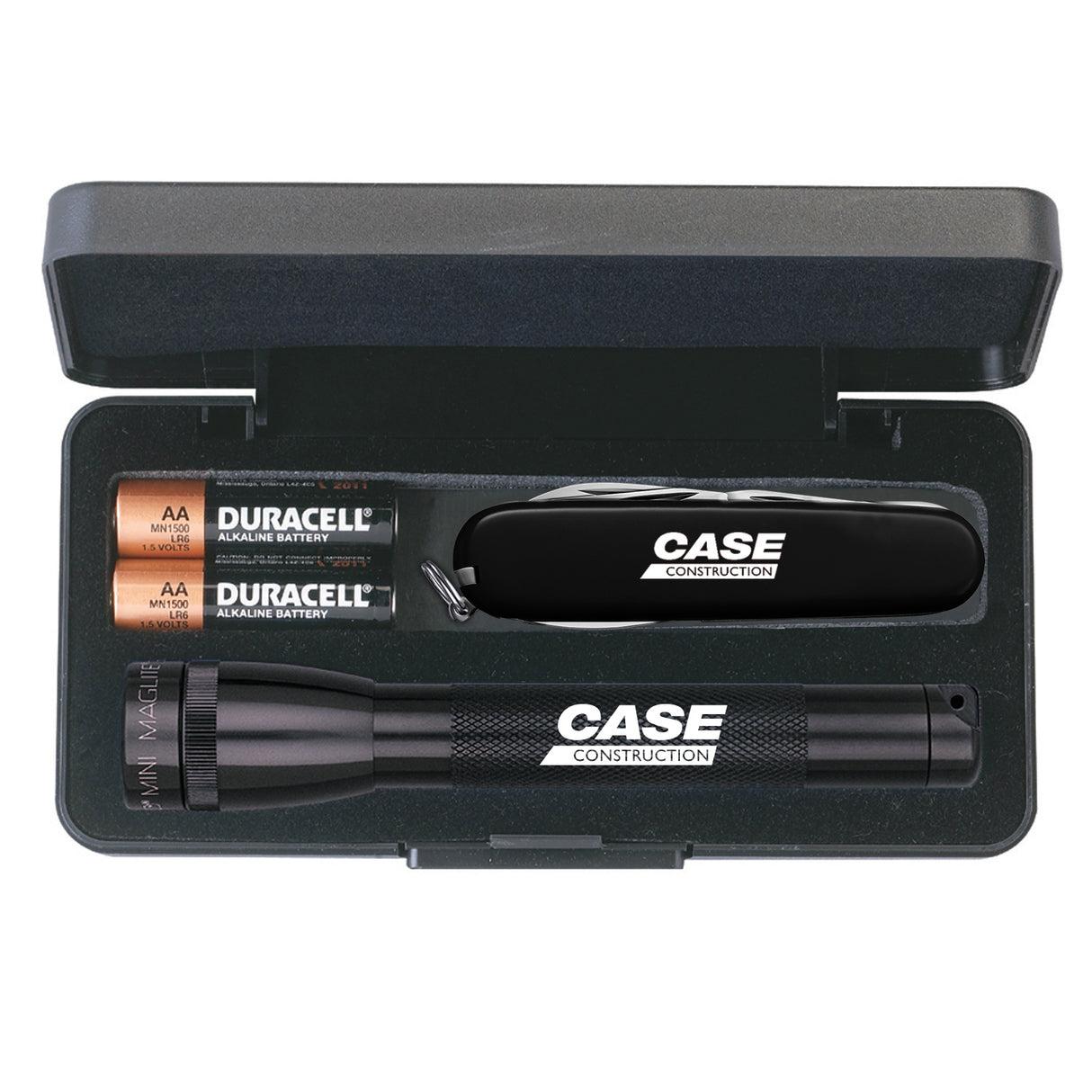 Mini Maglite® With Large Victorinox® Swiss Army Knife