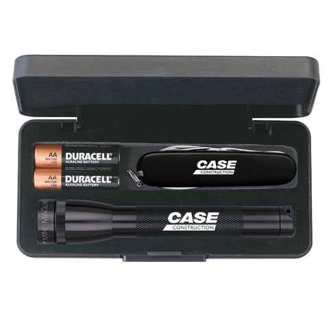 Mini Maglite® With Large Victorinox® Swiss Army Knife