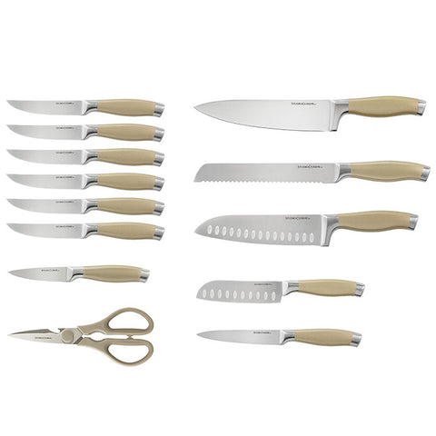 Studio Cuisine™ 14 Piece Peened Knife Block Set