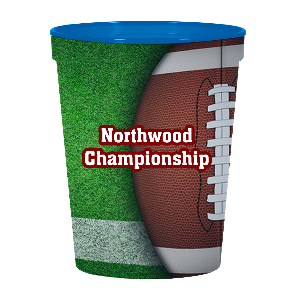 16 Oz. Full Color Big Game Stadium Cup