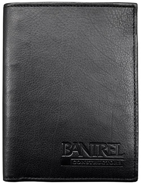 ~ Passport Holder genuine top grain leather black