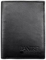 ~ Passport Holder genuine top grain leather black